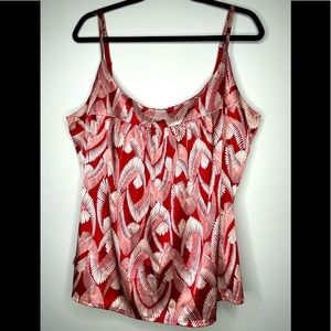 New York & Company satin strap top, XL